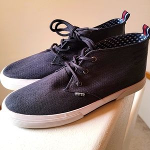 Men's Ben Sherman Black Nylon Chukka Size 10
